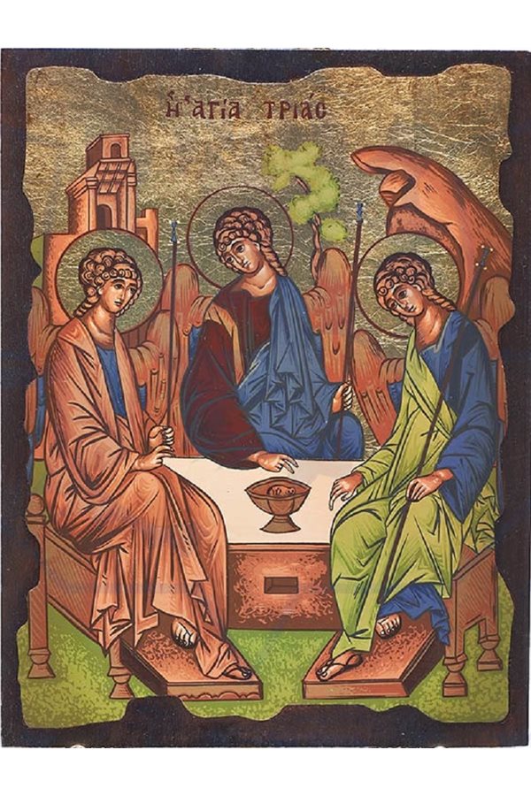 Icon Trinity 8" x 10" (20 x 26 cm) Gold leaf