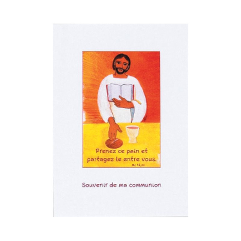 ''Partage'' First Communion Cards, French / ea