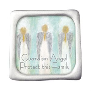 'Protect this family'' Sun Visor Clip, English / ea