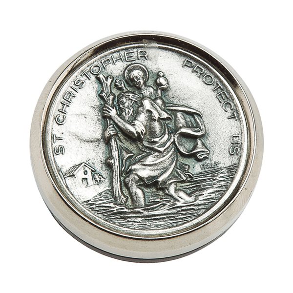 Médaillon aimenté voiture ''St. Christopher'', 5 cm, Anglais