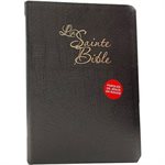 Bible Louis Segond 1910 Gros Caractère, Couverture Cuir Noir