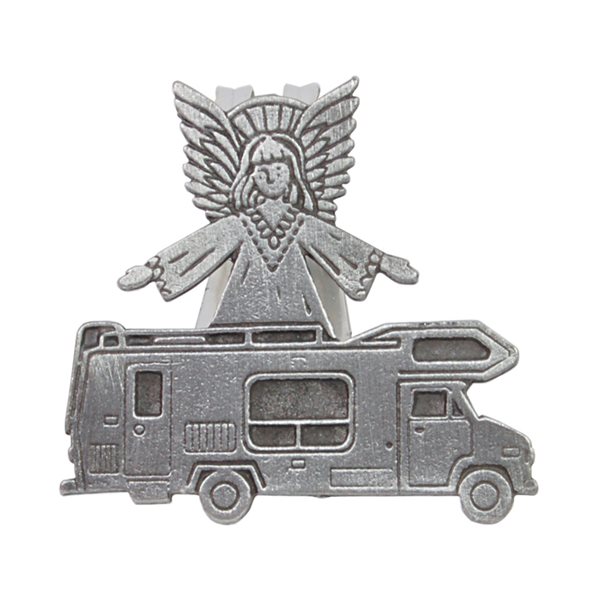 Angel & RV Pewter Sun Visor Clip