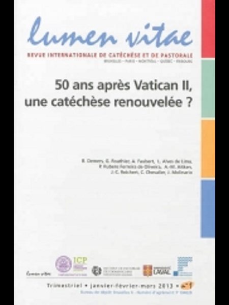 50 ans après Vatican II, une catéchèse renouvelée? (French)
