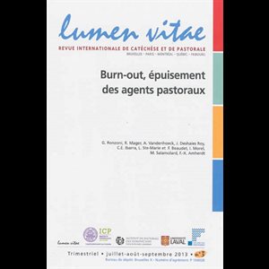 Burn-out, épuisement des agents pastoraux (French book)