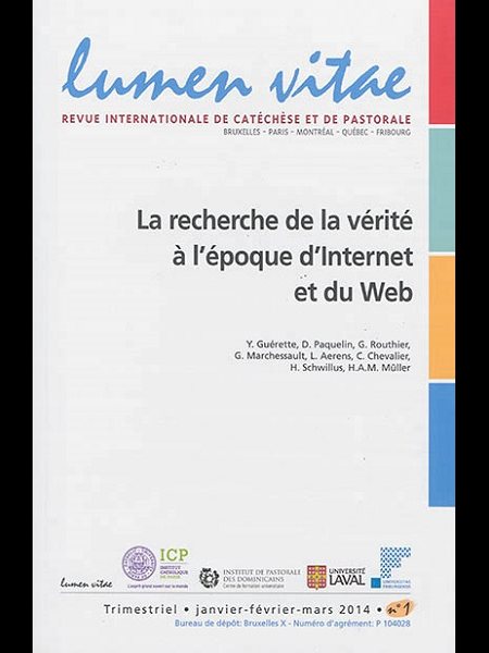 Recherche de la vérité à l'époque d'in. - Lumen vitae 2014-1