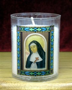 Blessed Catherine de St-Augustin Vigil Light 24hrs / ea