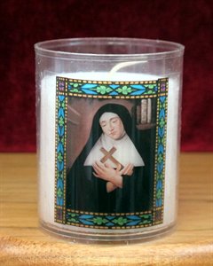 Blessed Marie de l'Incarnation Vigil Light 24hrs / ea