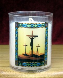 Crucifixion Vigil Light 24hrs / ea