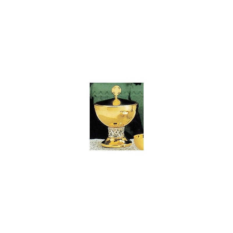 Ciborium 7 1 / 8" (18 cm) Ht., 5.5" (14 cm) Dia. Bright Finish