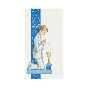Boy First Communion Picture, 2½" x 4", French / ea