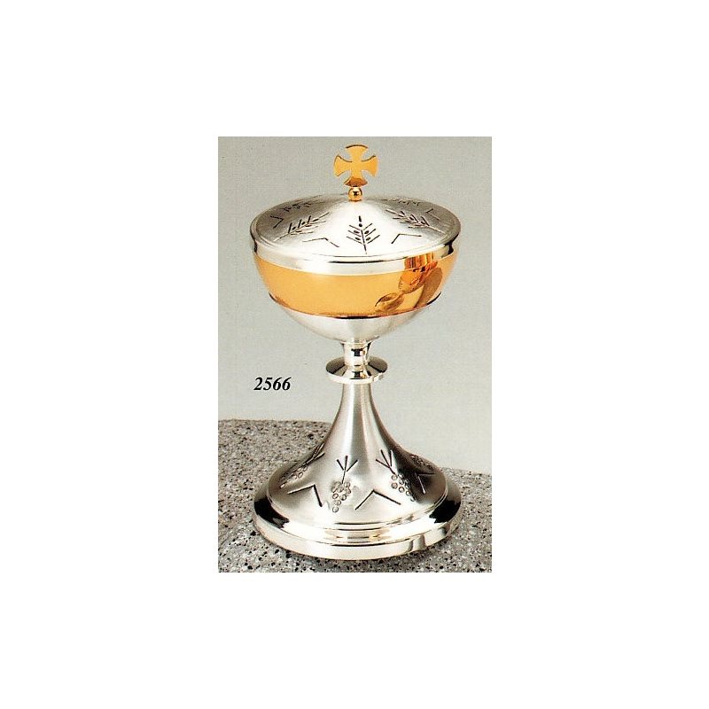 Ciborium, 8 5 / 8" (22 cm) Ht., 4.75" (12 cm) Diam.