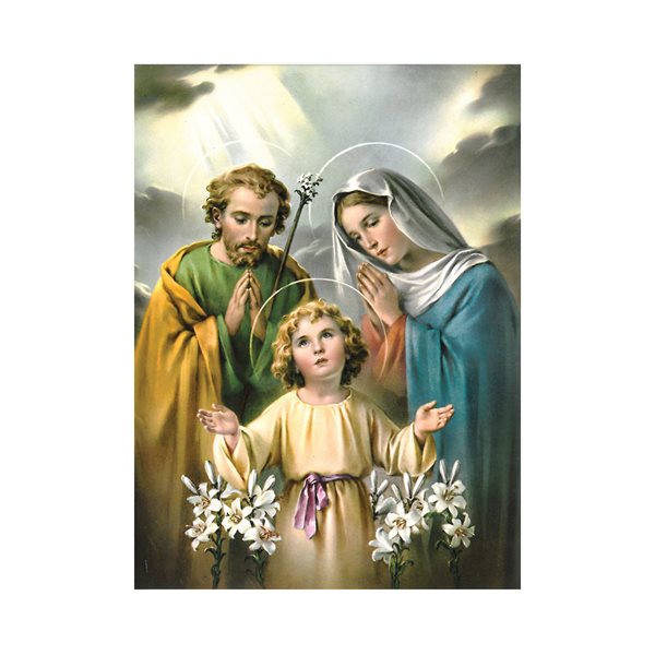 Image série F.B. «Sainte Famille», 15,2 x 20,3 cm / un