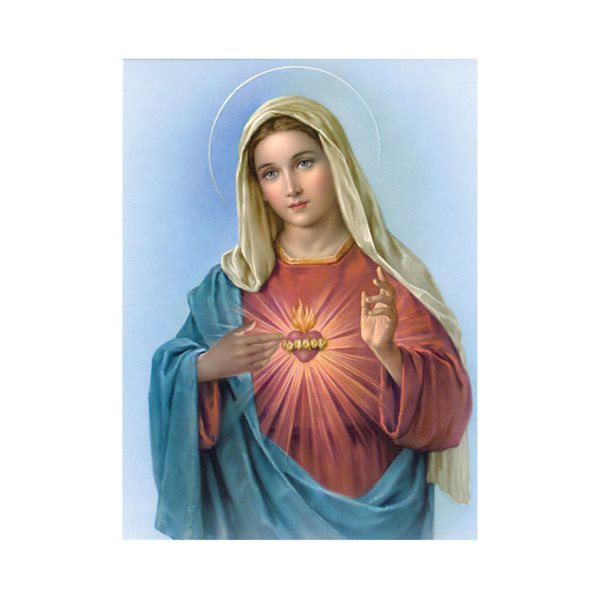 Image série F.B. «Sacré-Coeur-Marie», 15,2 x 20,3 cm / un