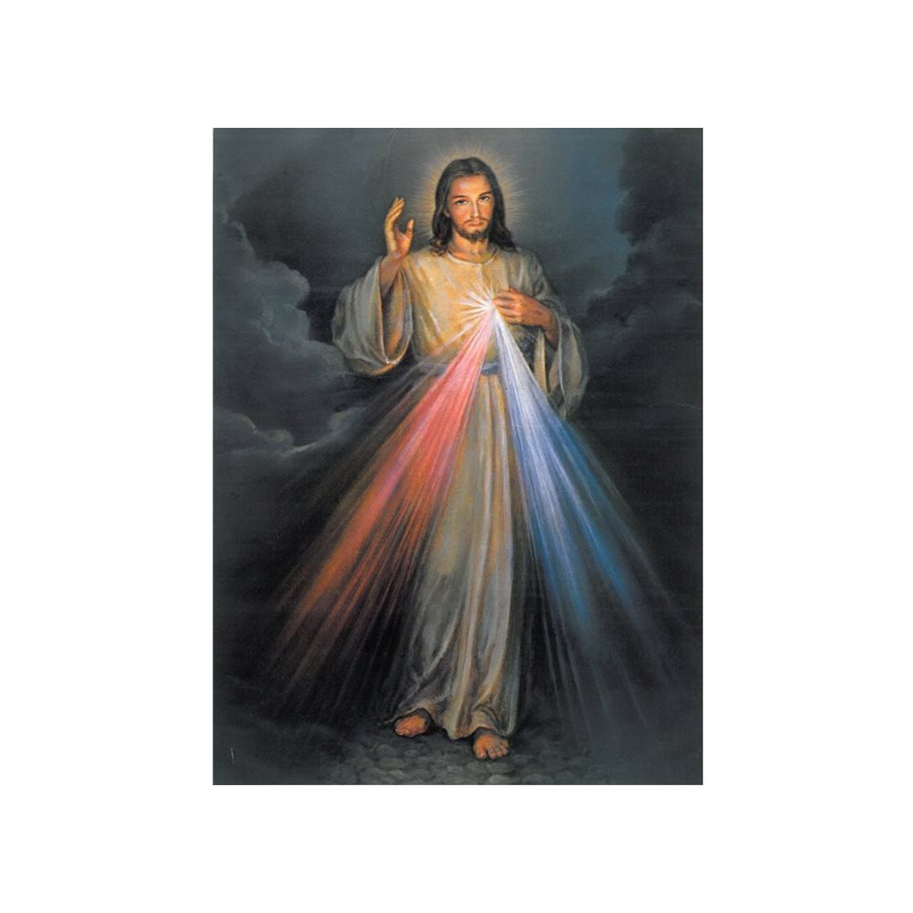 Image «Jesus miséricordieux», 15,2 x 20,3 cm / un Image «Jesus miséricordieux», 15,2 x 20,3 cm / un