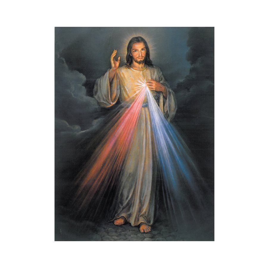 Image «Jesus miséricordieux», 15,2 x 20,3 cm / un