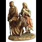 Flight to Egypt Color Resin Statue, 9" (23 cm)