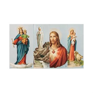 Image religieuse, G.F., coul., 5,7 x 10 cm / un