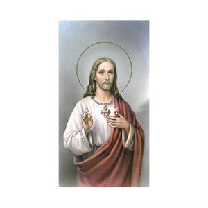 Image série 101 « Sacré-Coeur-Jésus », 5,7 x 10 cm / un