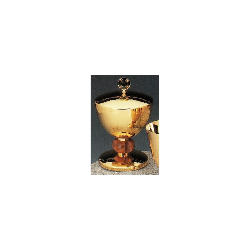 Ciborium, 7 1 / / 8" (18 cm) Ht., 4.75" (12 cm) Diam.