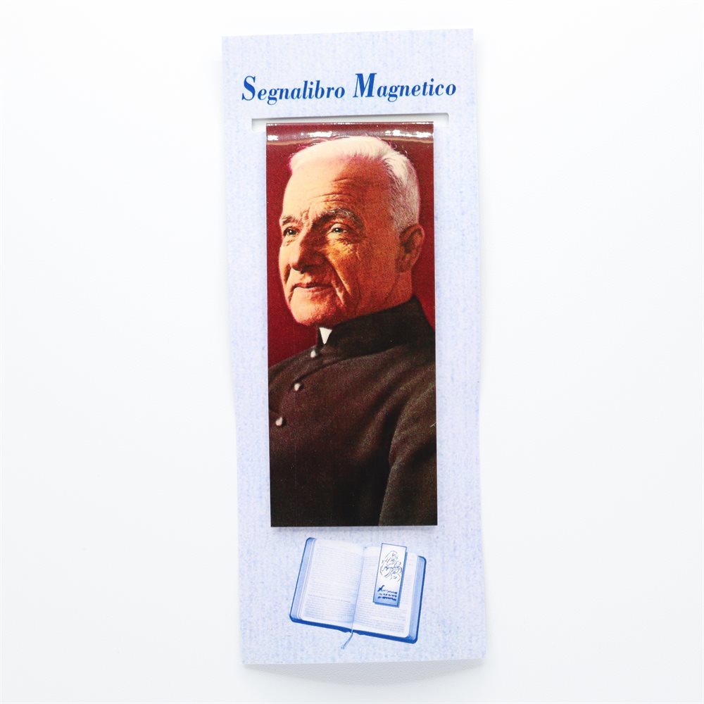 'St Frère André'' Magnet. Bookmark, 3¾", Italian / ea