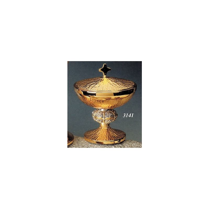 Ciborium, 6.75" (17 cm) Ht., 5.5" (14 cm) Diam.