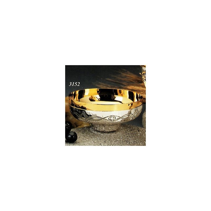 Ciboire de communion 2.5" (6.5 cm) Ht., 5.5" (14 cm) Diam. Ciboire de communion 2.5" (6.5 cm) Ht., 5.5" (14 cm) Diam.