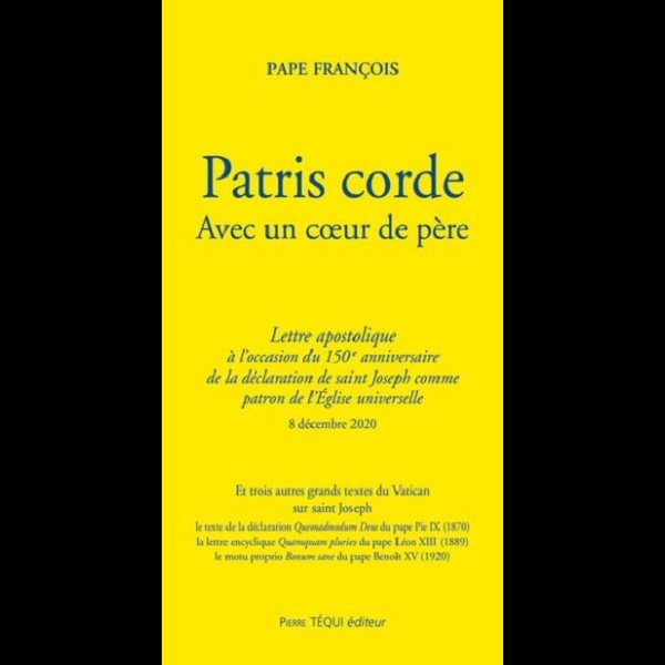 Patris corde - Avec un coeur de père