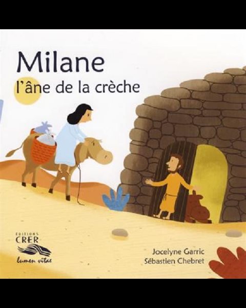 Milane l'âne de la crèche