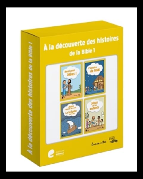 A la découverte des histoires de la Bible 1 - Coffret