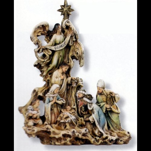 Nativité 12" (30.5 cm) Ht. en résine / 1 mcx