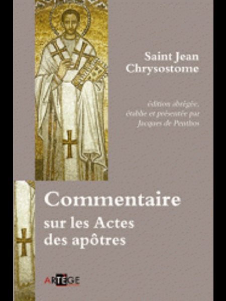 Commentaire sur les Actes de apôtres (French book)