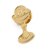 Chalice Lapel Pin 1'', gold finish