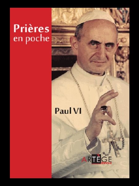 Paul VI : Prières en poche (French book)