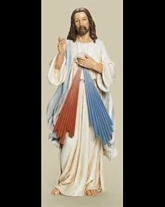 Divine Mercy Statue 24" resin