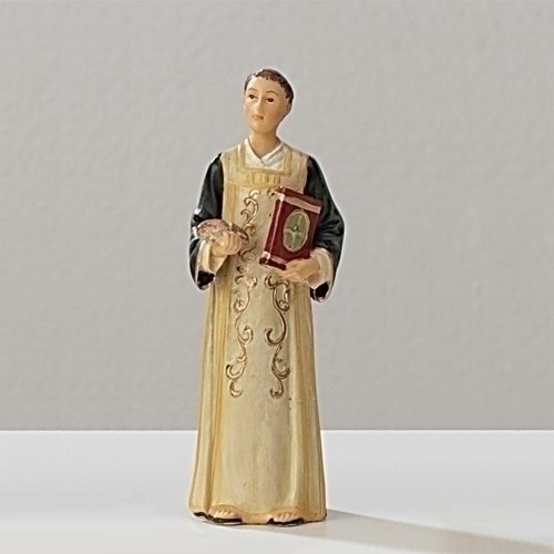 Statue Saint Stéphane 3.5" (9 cm) en résine