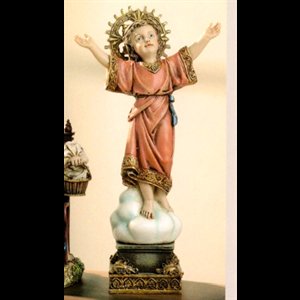 Infant Jesus Resin Statue, 8" (20 cm)