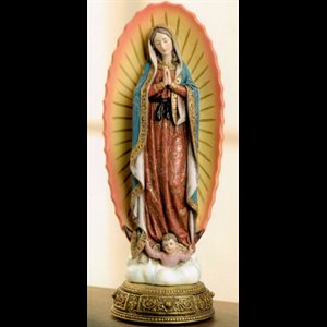 Our Lady of Guadalupe Statue 18.5" (47 cm) resin-stone