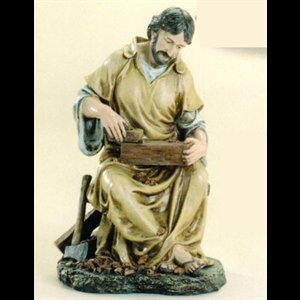 Jesus carpenter Resin Statue 10.25" (26 cm)
