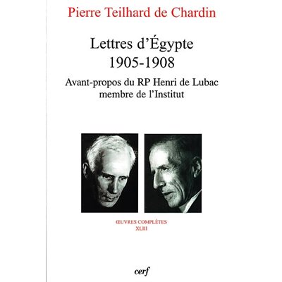 Lettres d'Égypte 1905-1908 (French book)