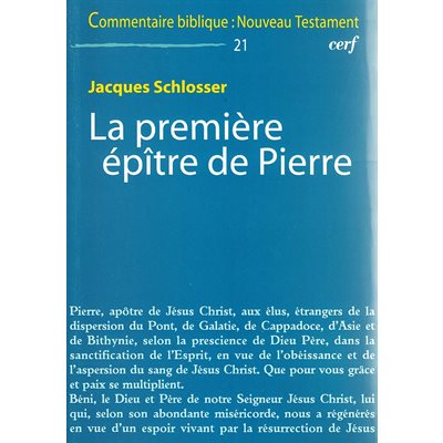 Première épître de Pierre, La