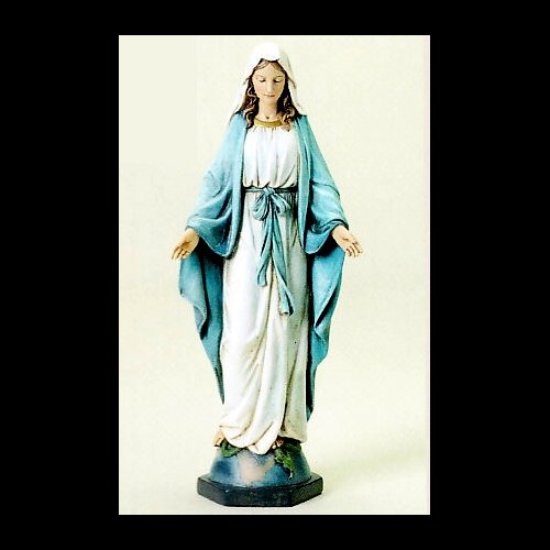 Our Lady of Grace Resin Statue, 10.5" (26.7 cm)