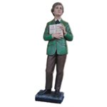 Statue ext. Saint Dominique Savio 50" (126 cm) FDV Couleur