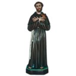 Statue ext. Saint François d'Assise 60" (150 cm) FDV Couleur