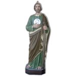 Statue ext. Saint Jude 33.5" (85 cm) en FDV Couleur