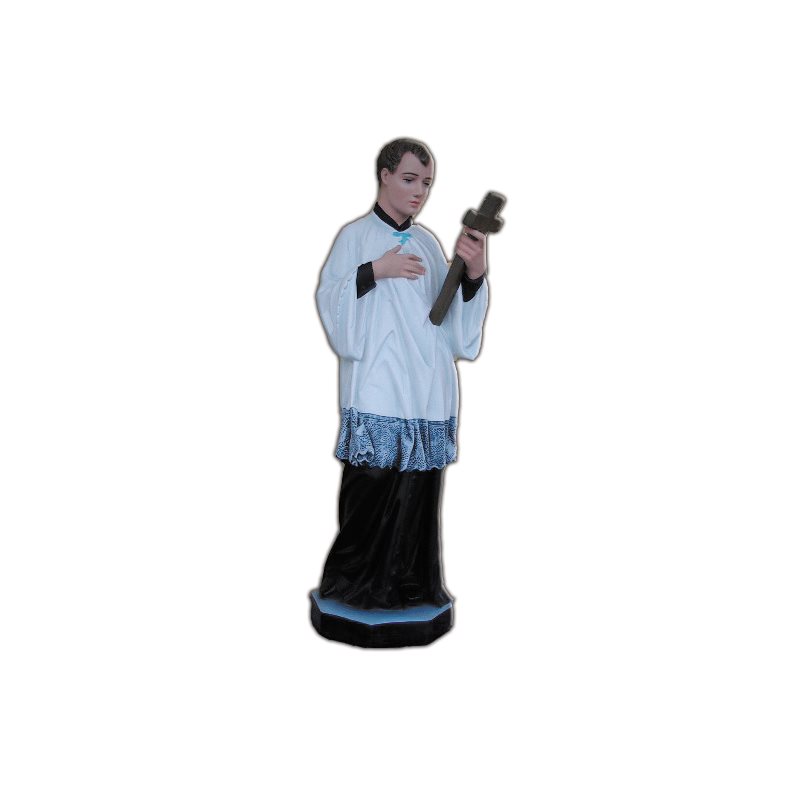 St. Louis Color Fiberglass Outdoor Statue, 32" (80 cm)