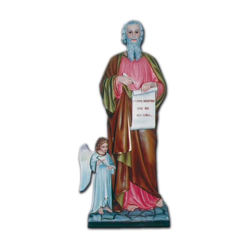 St. Matthew the Evangelist Fiberglass Outdoor Statue, 63"