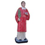 St. Stephen Color Fiberglass Outdoor Statue, 43" (110 cm)