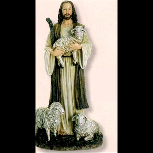 Good Shepherd Resin Statue,12" (30.5 cm)