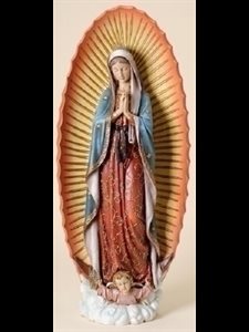 Our Lady of Guadalupe Statue 32" (81 cm), resin-stone