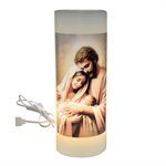Veilleuse électrique Sainte Famille, 3'' x 8'', 120 v